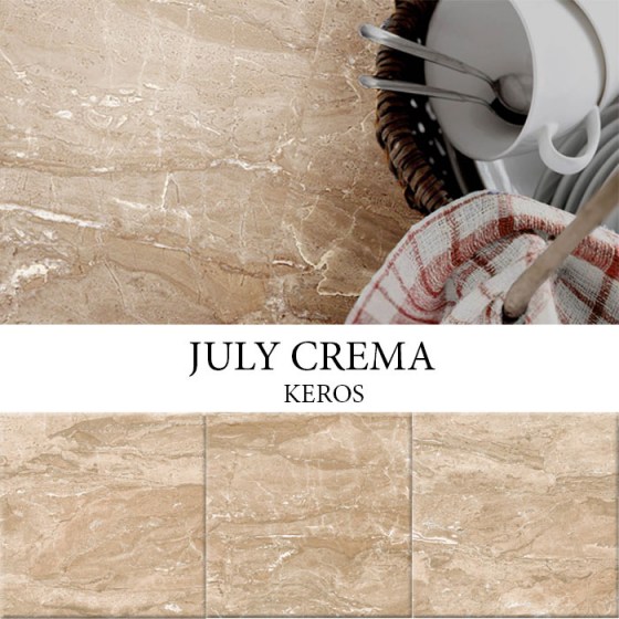 KEROS JULY CREMA 33x33